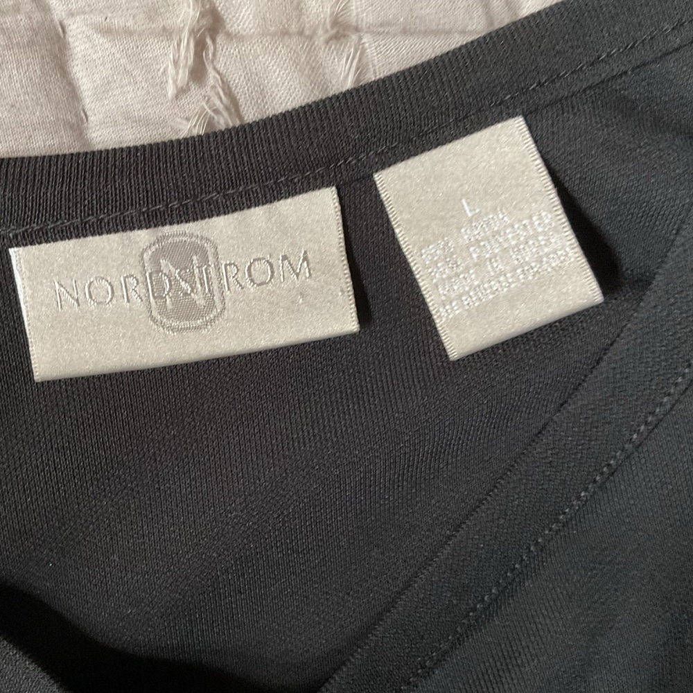 Nordstrom Elegant Black Maxi Dress, Large - Picture 3 of 3